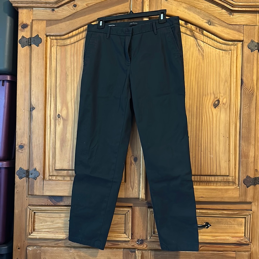 Talbots relaxed chino like new
